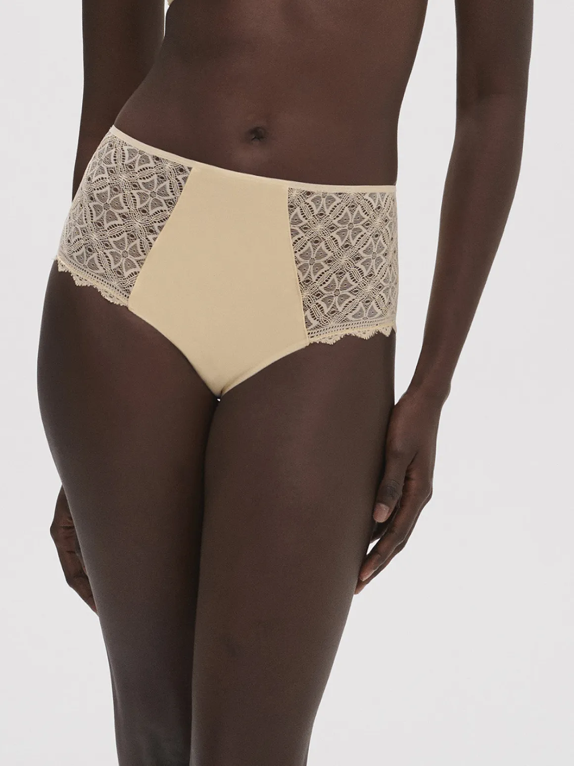 Culotte taille haute - Vanille