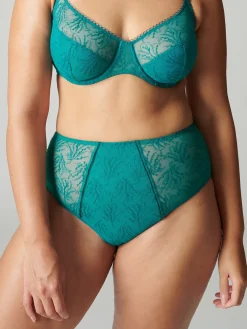 Culotte taille haute - Vert émeraude
