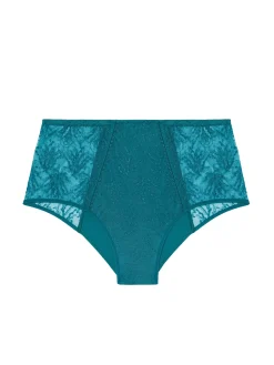 Culotte taille haute - Vert émeraude