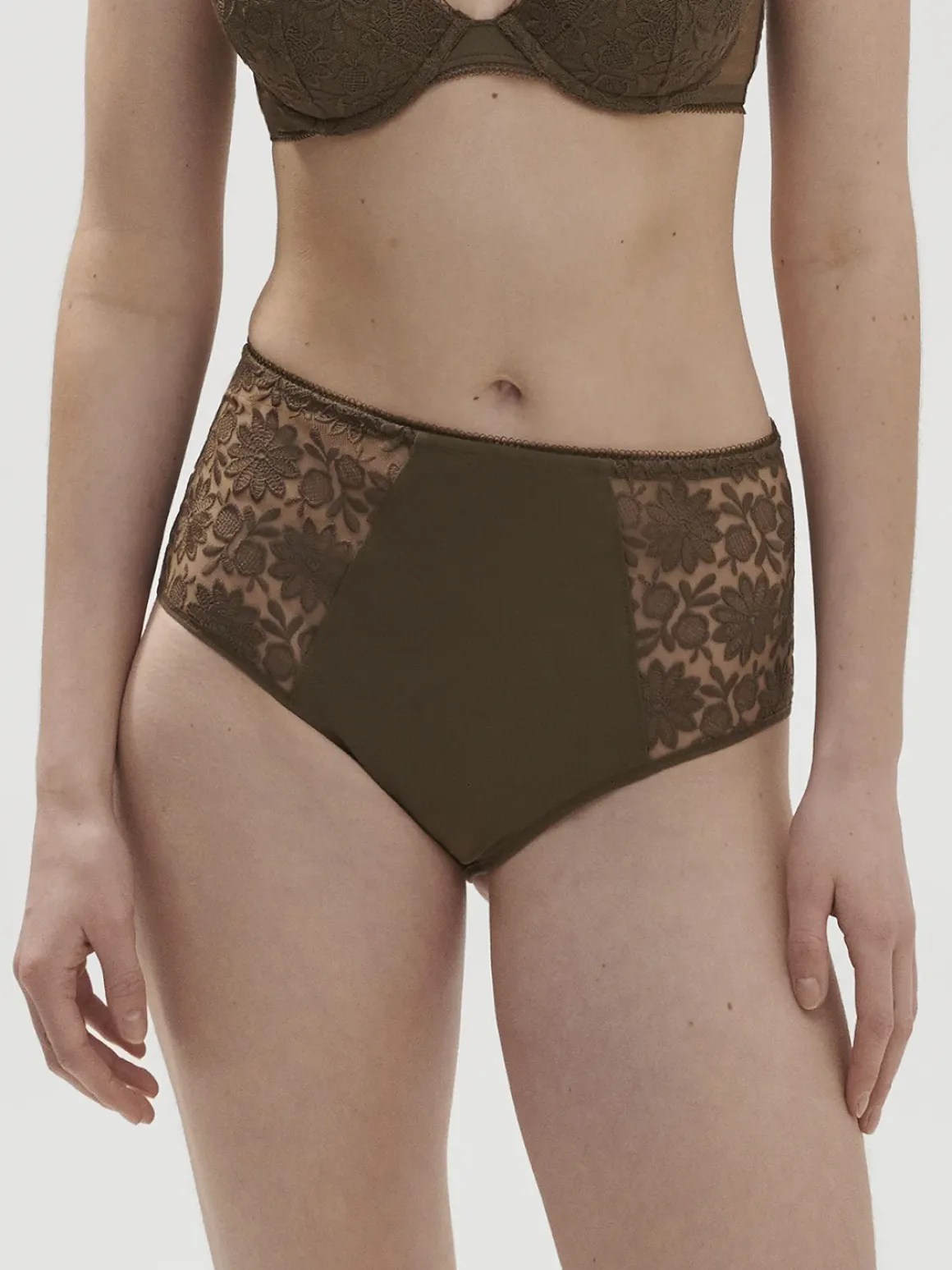 Culotte taille haute - Vert Nomade