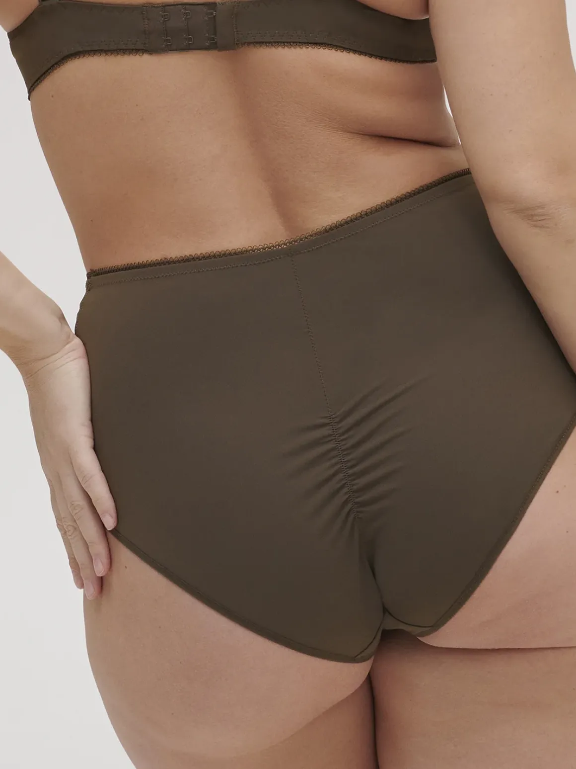 Culotte taille haute - Vert Nomade