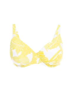 Haut de maillot de bain avec armatures - Imprimé Pluméria