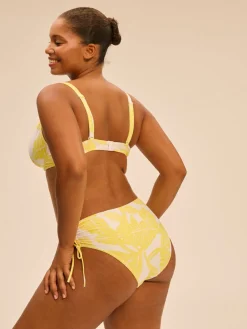 Haut de maillot de bain avec armatures - Imprimé Pluméria