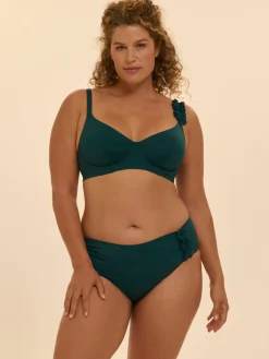 Haut de maillot de bain avec armatures - Emeraude
