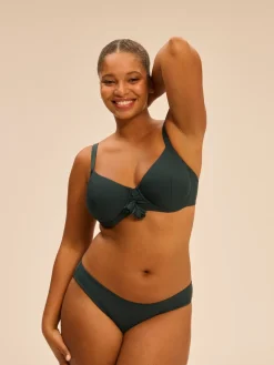 Haut de maillot de bain avec armatures - Vert Tropical