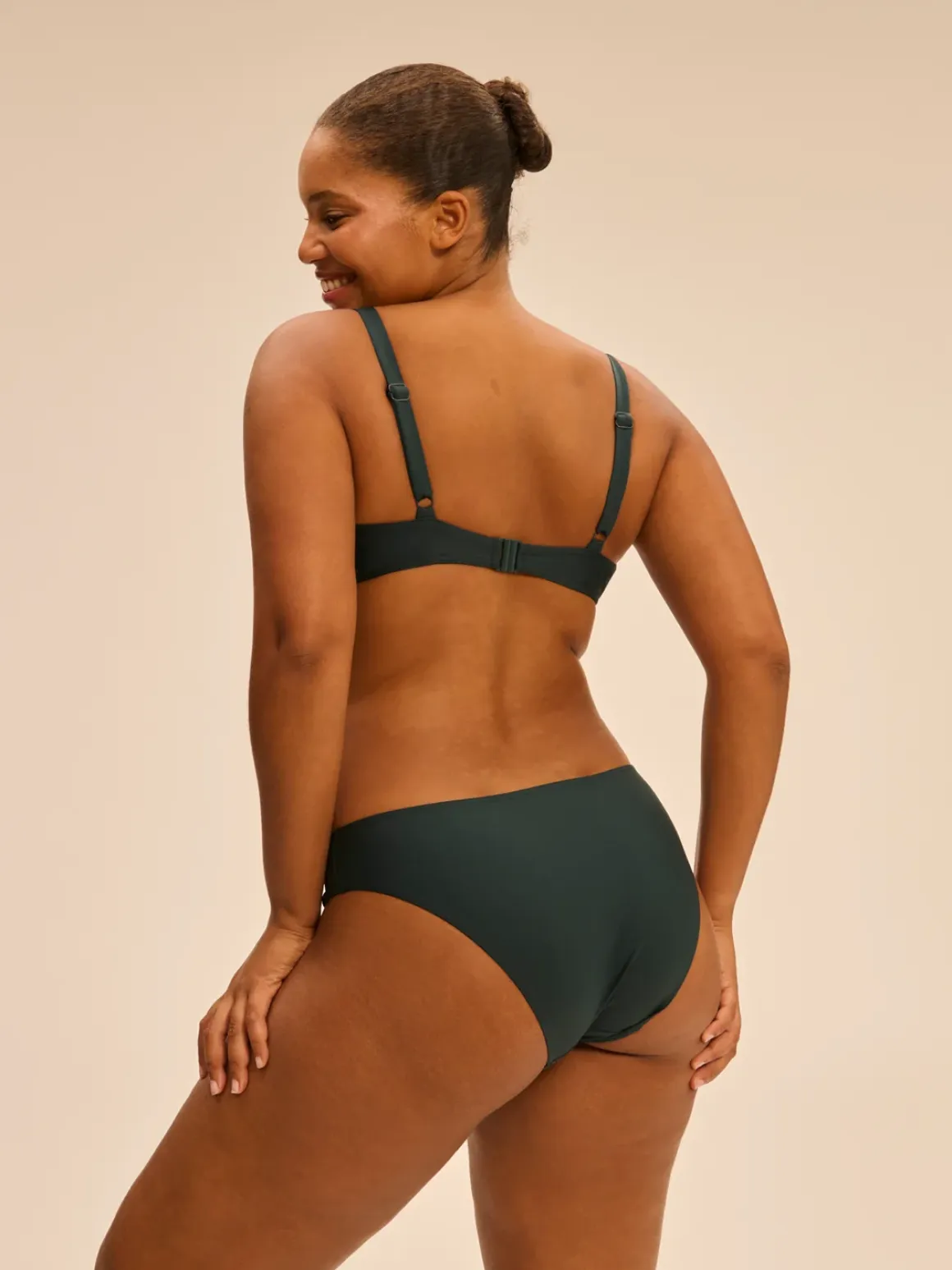 Haut de maillot de bain avec armatures - Vert Tropical
