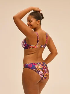 Haut de maillot de bain avec armatures - Imprimé Bloom