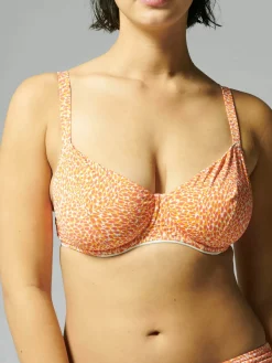 Haut de maillot de bain avec armatures - Orangeade