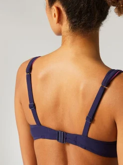 Haut de maillot de bain avec armatures - Minuit