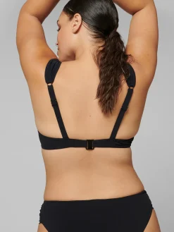 Haut de maillot de bain avec armatures - Noir