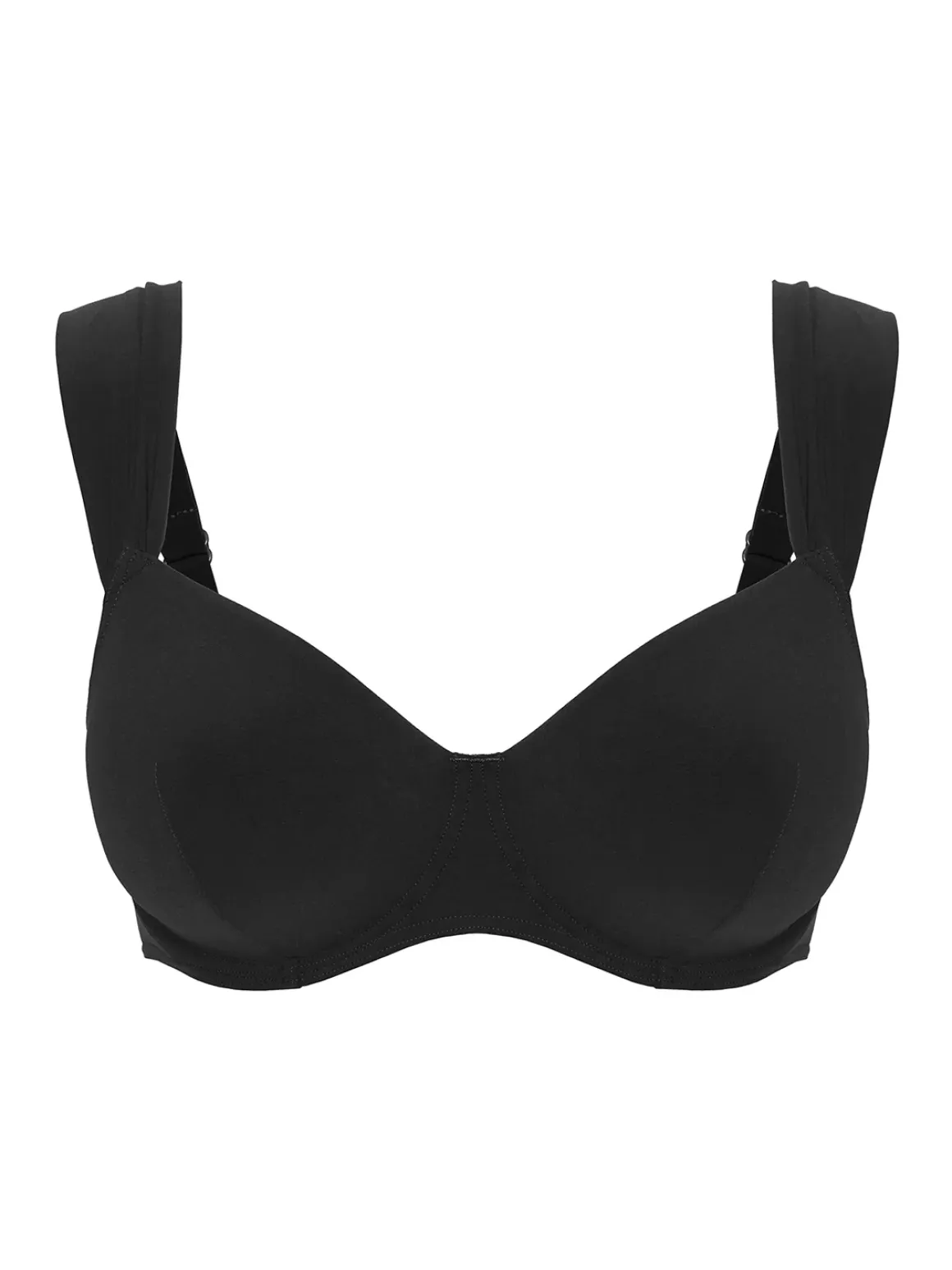 Haut de maillot de bain avec armatures - Noir