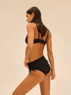 Haut de maillot de bain bandeau mousse avec armatures - Noir