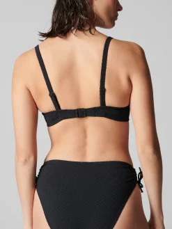 Haut de maillot de bain bandeau mousse avec armatures - Noir
