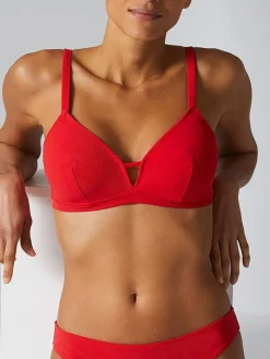 Haut de maillot de bain à coque - Cherry