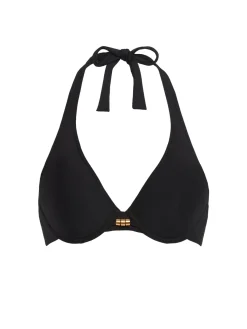 Haut de maillot de bain à coque - Noir