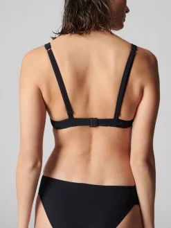 Haut de maillot de bain à coque - Noir