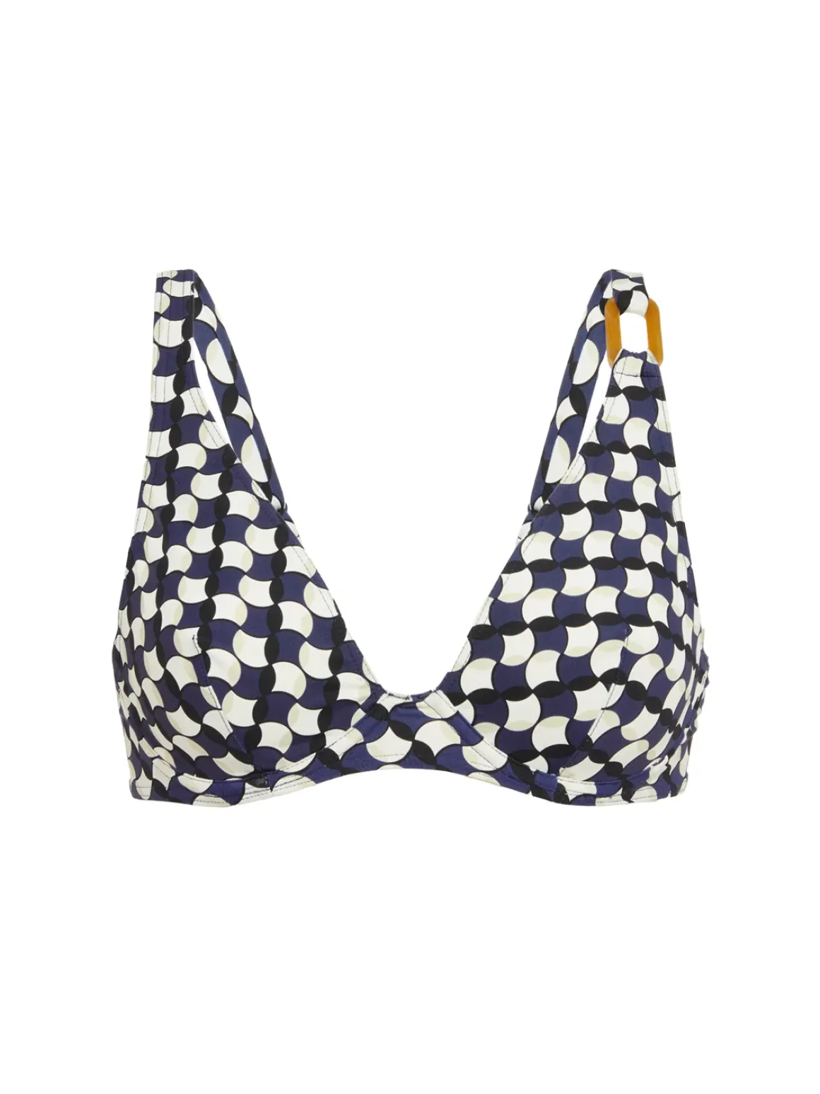 Haut de maillot de bain triangle avec armatures - Imprimé sailling