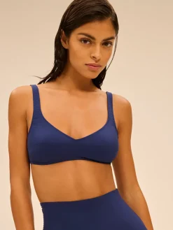 Haut de maillot de bain triangle sans armature - Midnight