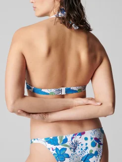Haut de maillot de bain triangle sans armature - Blanc Littoral