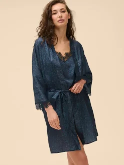 Kimono - Bleu Féline