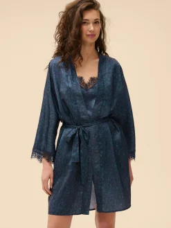 Kimono - Bleu Féline