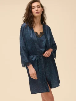 Kimono - Bleu Féline