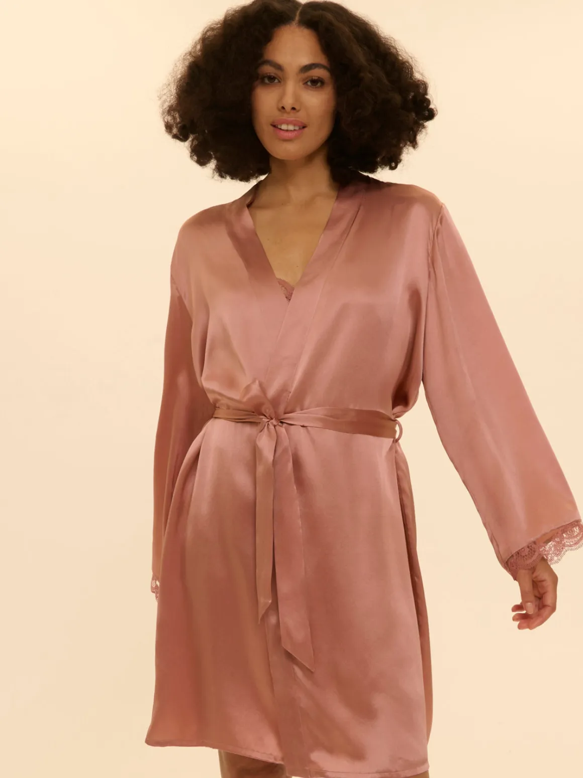 Kimono - Rose Fumé