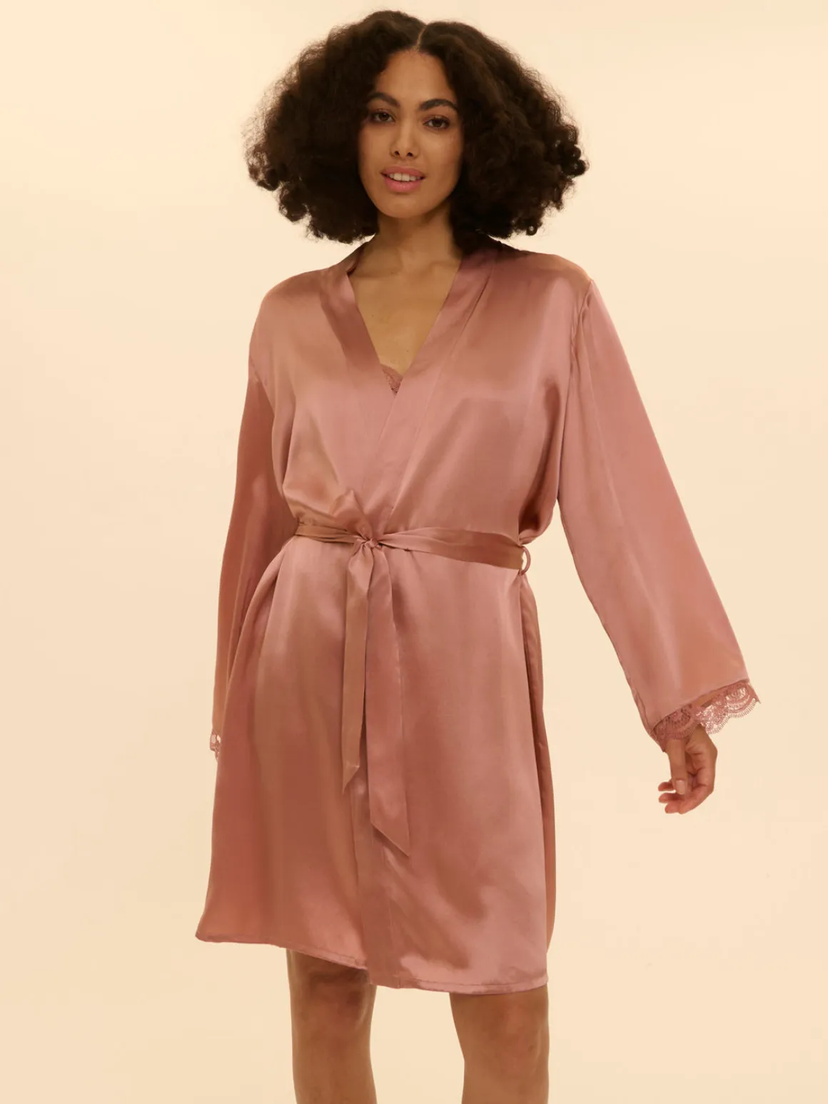 Kimono - Rose Fumé