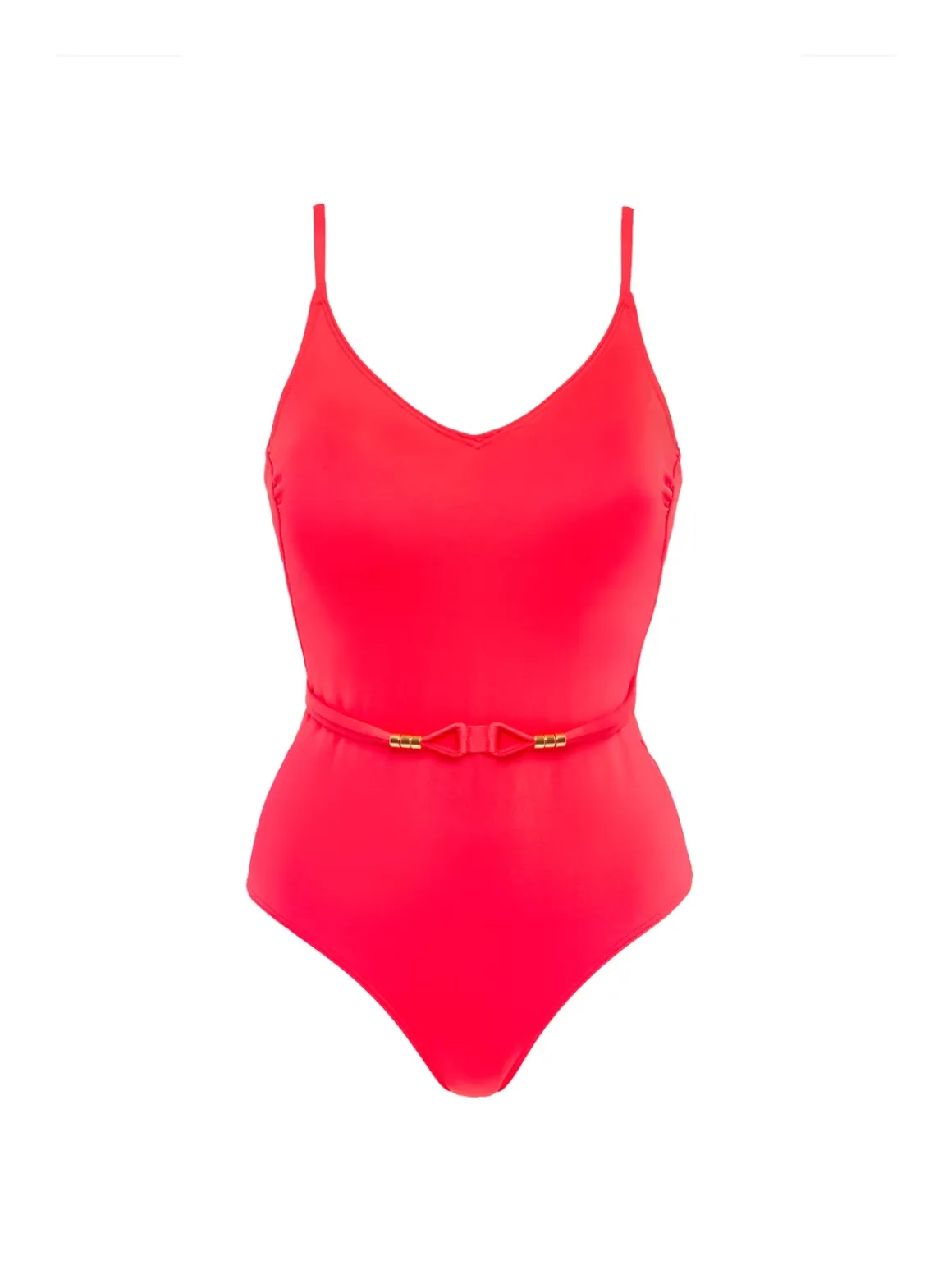 Maillot de bain 1 pièce bonnet mousse sans armature - Flamingo