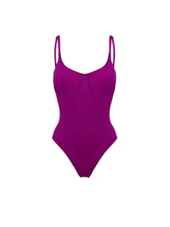 Maillot de bain 1 pièce de bain avec armatures - Bougainvillier