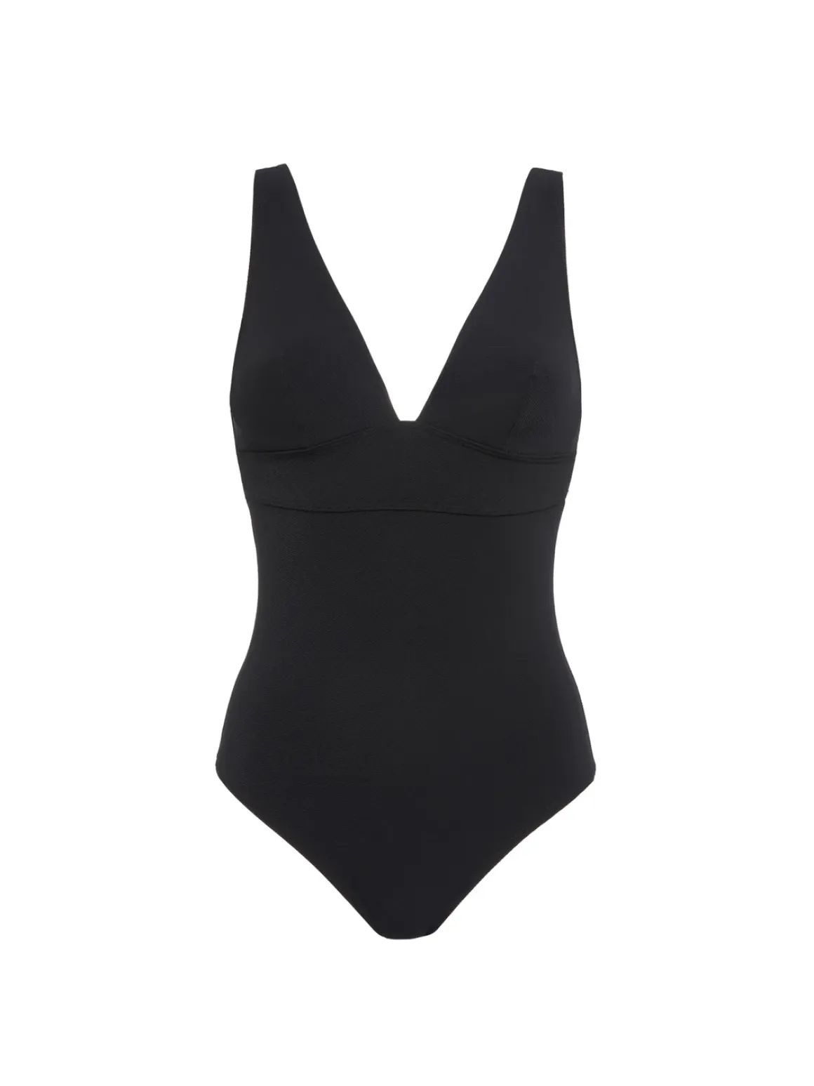 Maillot de bain 1 pièce de bain avec armatures cachées - Noir