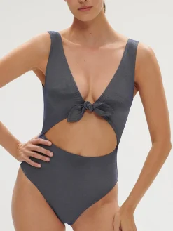 Maillot de bain 1 pièce sans armature - Lurex Midnight