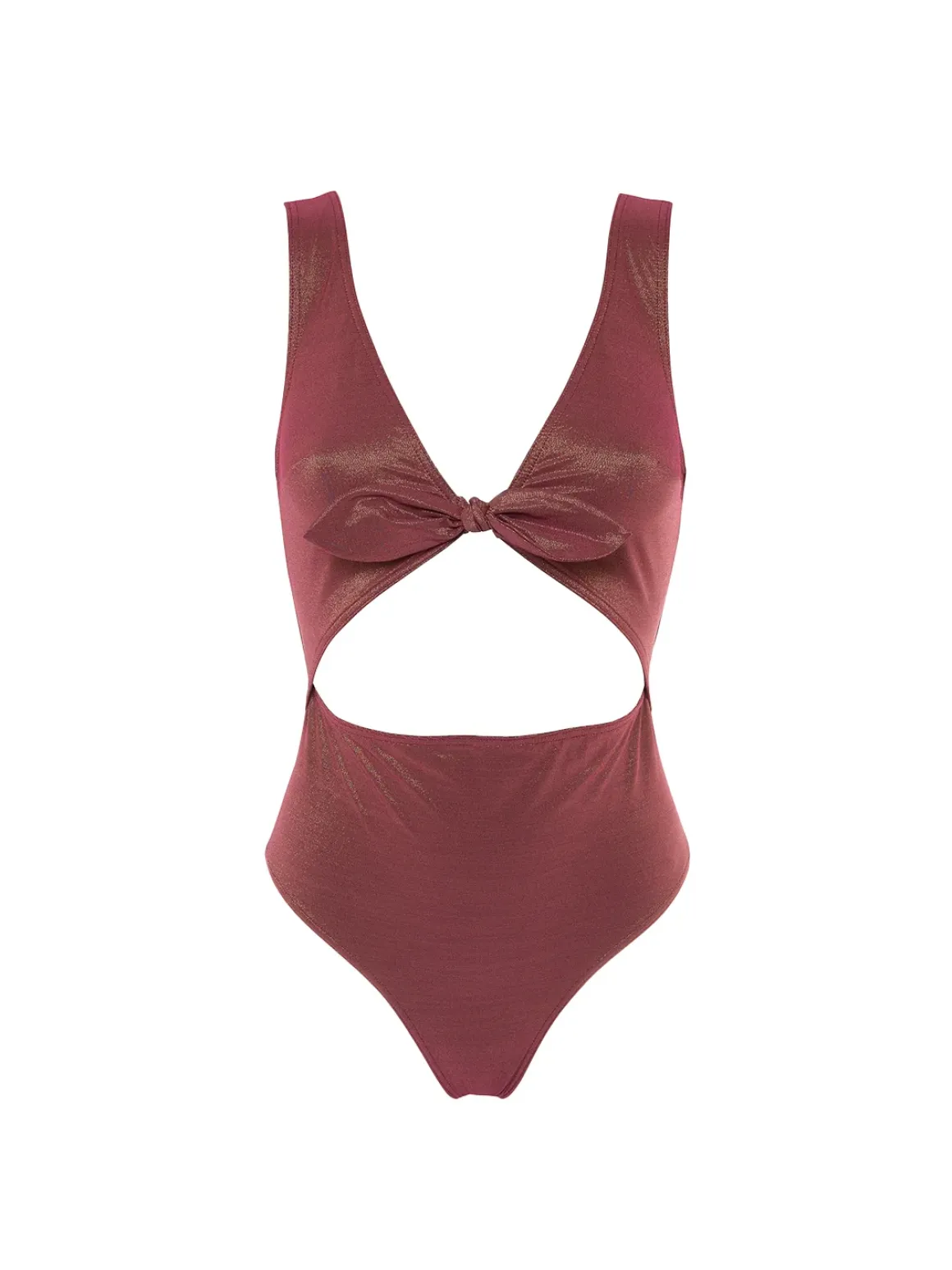 Maillot de bain 1 pièce sans armature - Lurex Dark Purple