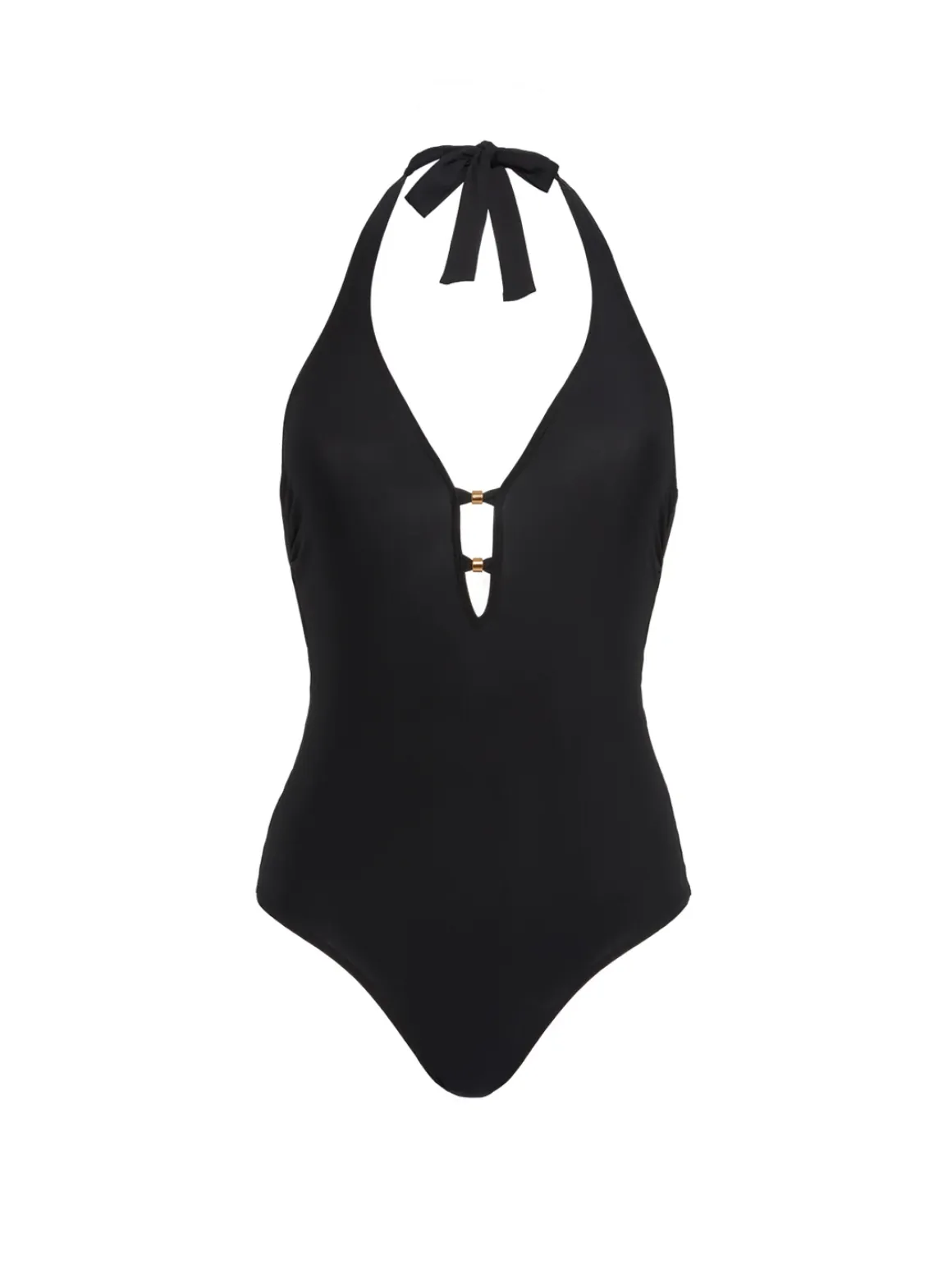 Maillot de bain 1 pièce sans armature - Noir