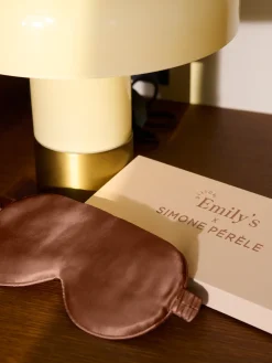 Masque de sommeil pure soie de mûrier - Macchiato