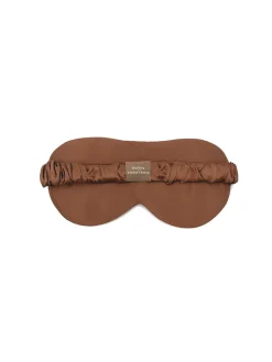 Masque de sommeil pure soie de mûrier - Macchiato