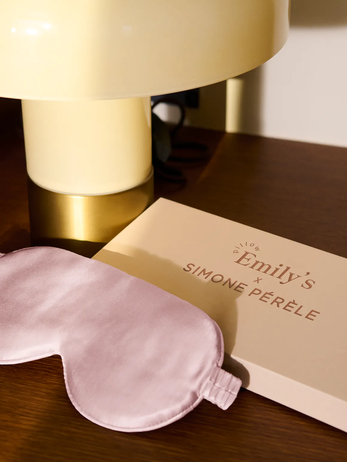 Masque de sommeil pure soie de mûrier - Lotus