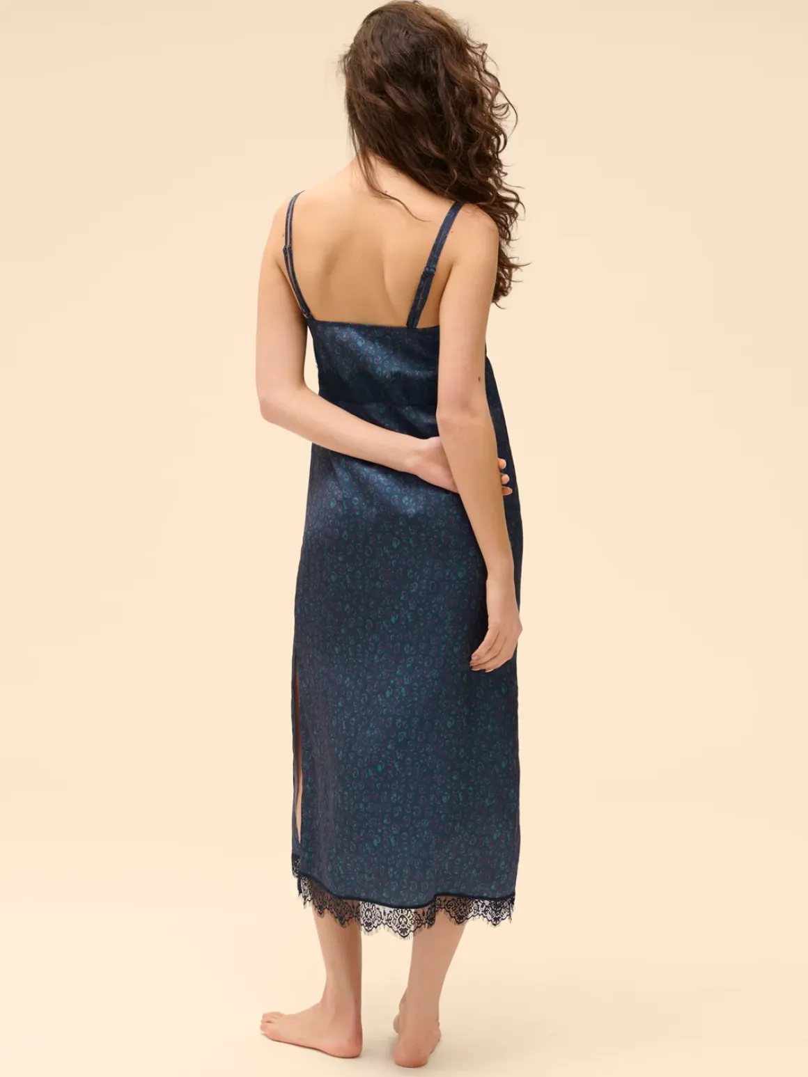 Nuisette longue - Bleu Féline