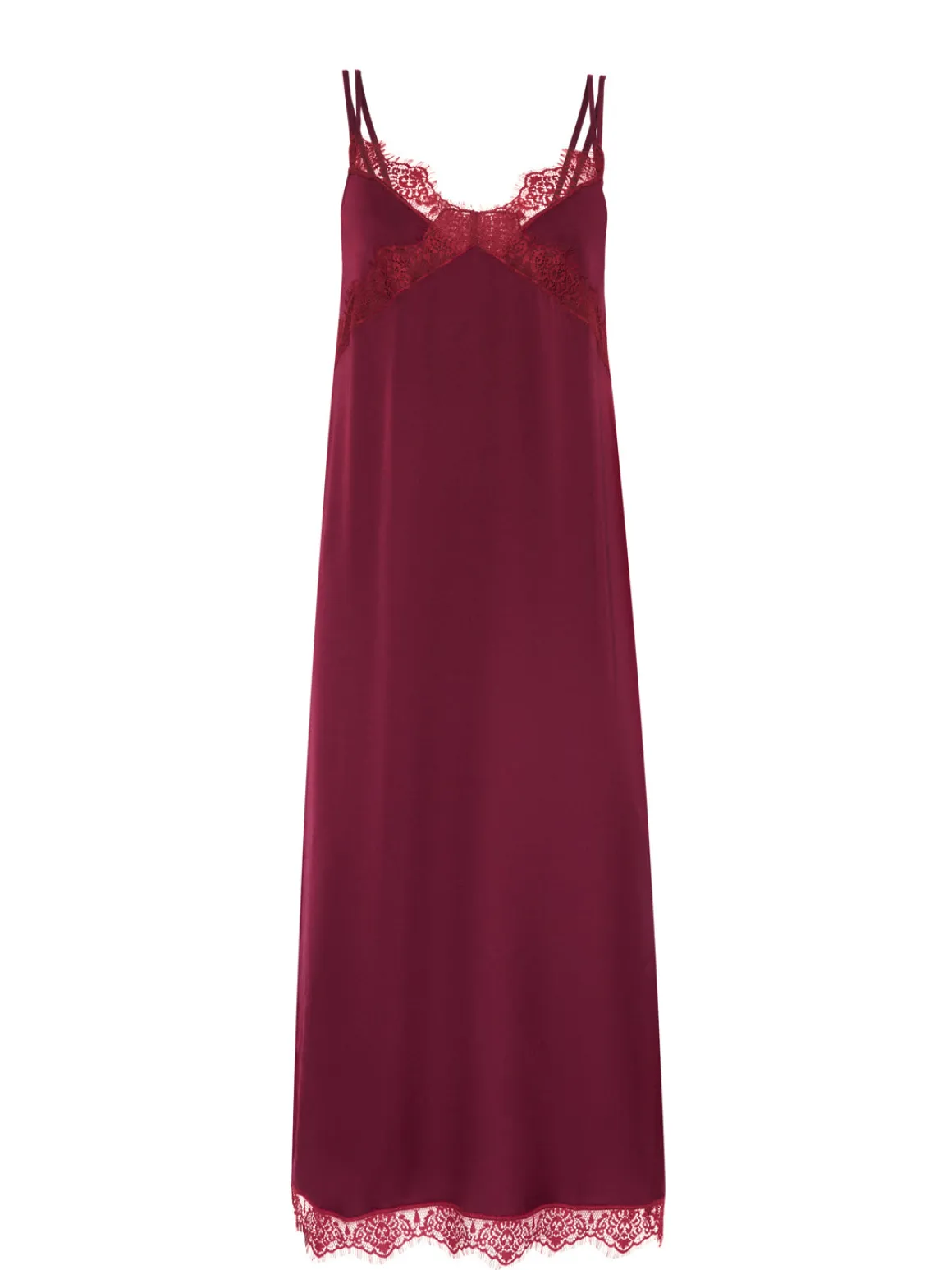 Nuisette longue - Rouge Spinelle