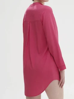 Nuisette manches longues - Rose Pitaya