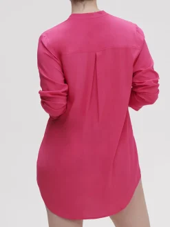 Nuisette manches longues - Rose Pitaya