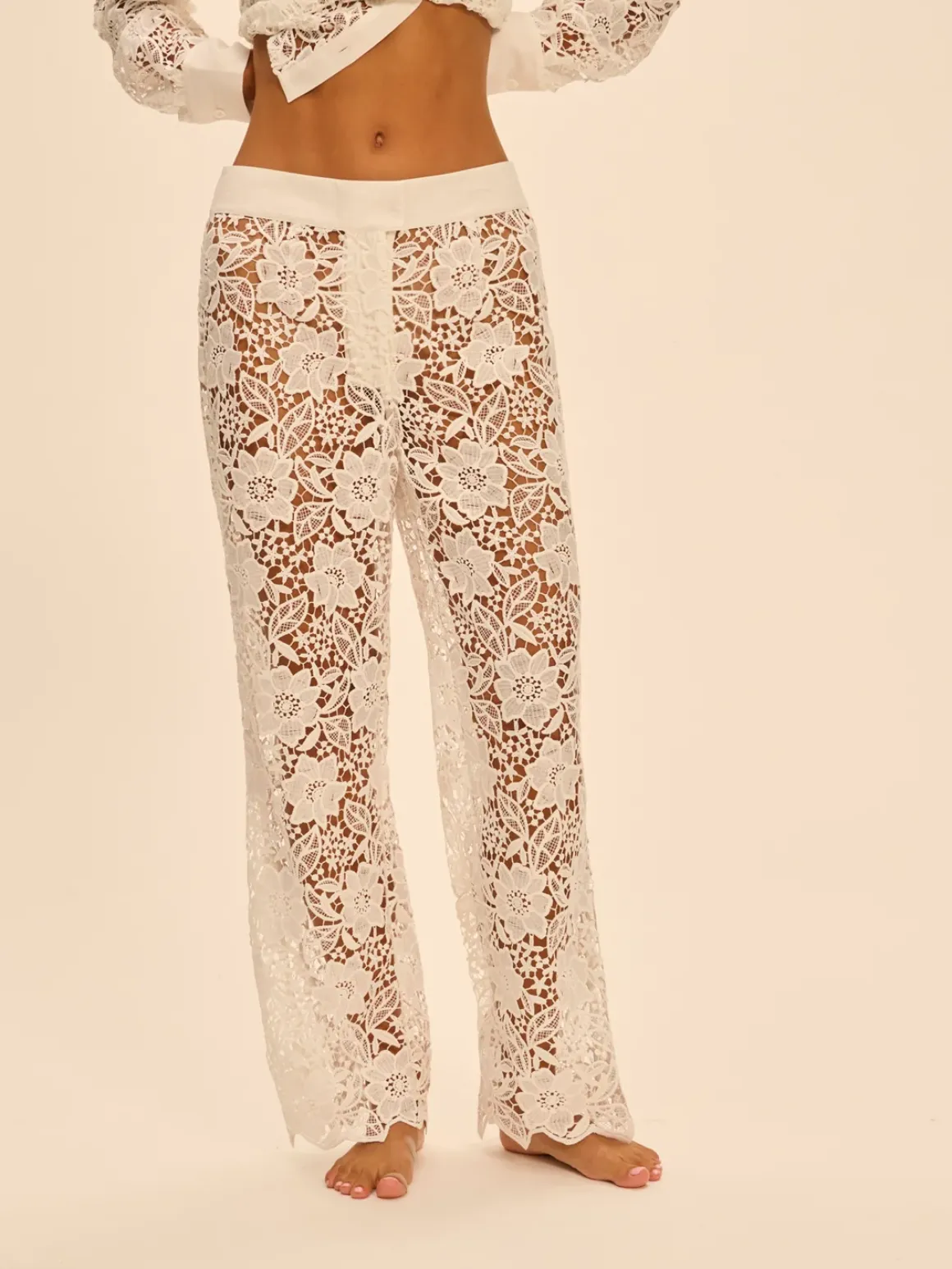 Pantalon - Blanc
