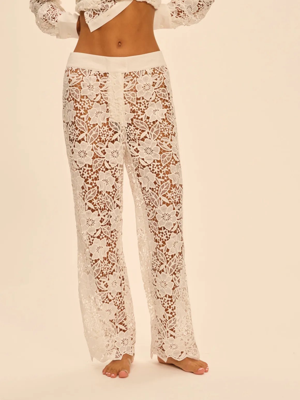 Pantalon - Blanc