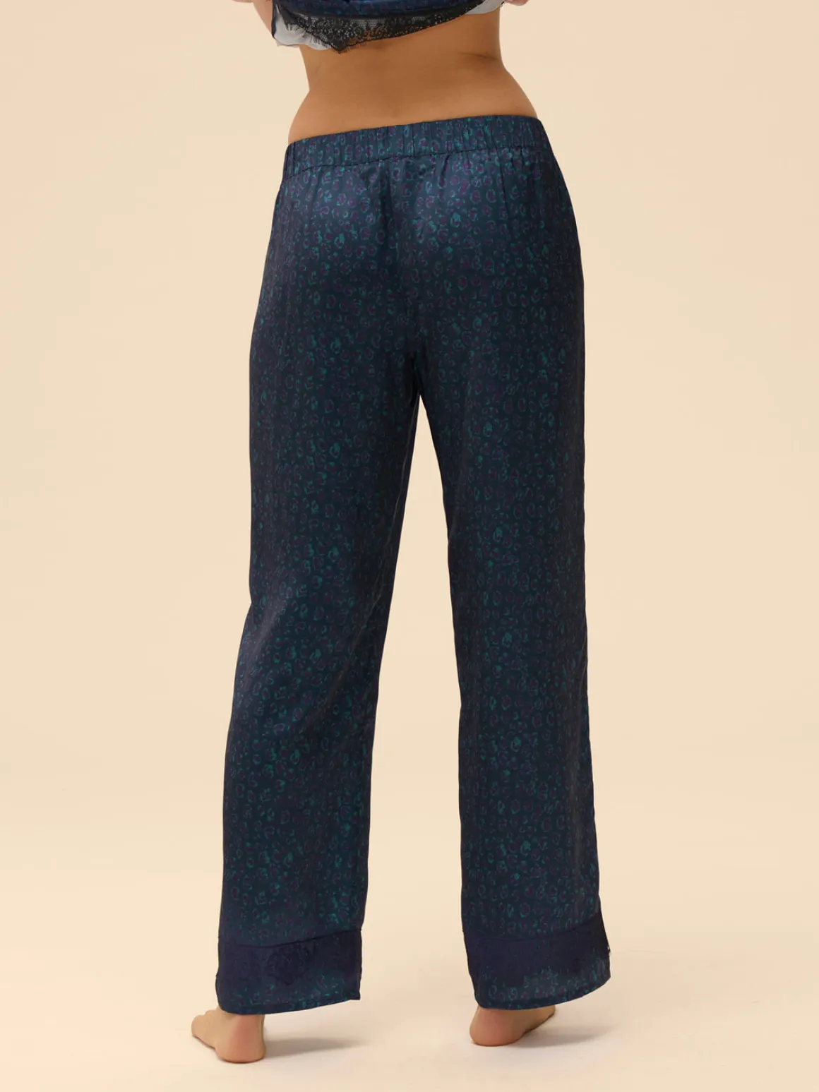 Pantalon - Bleu Féline