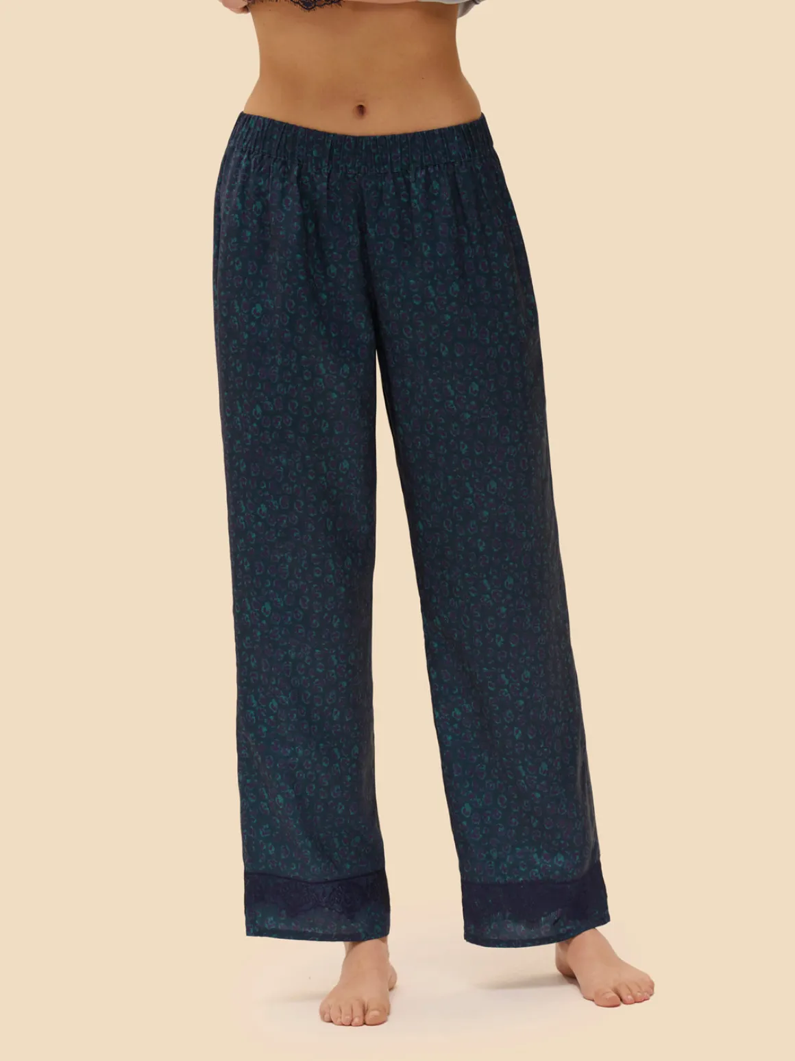 Pantalon - Bleu Féline