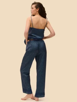 Pantalon - Bleu Féline