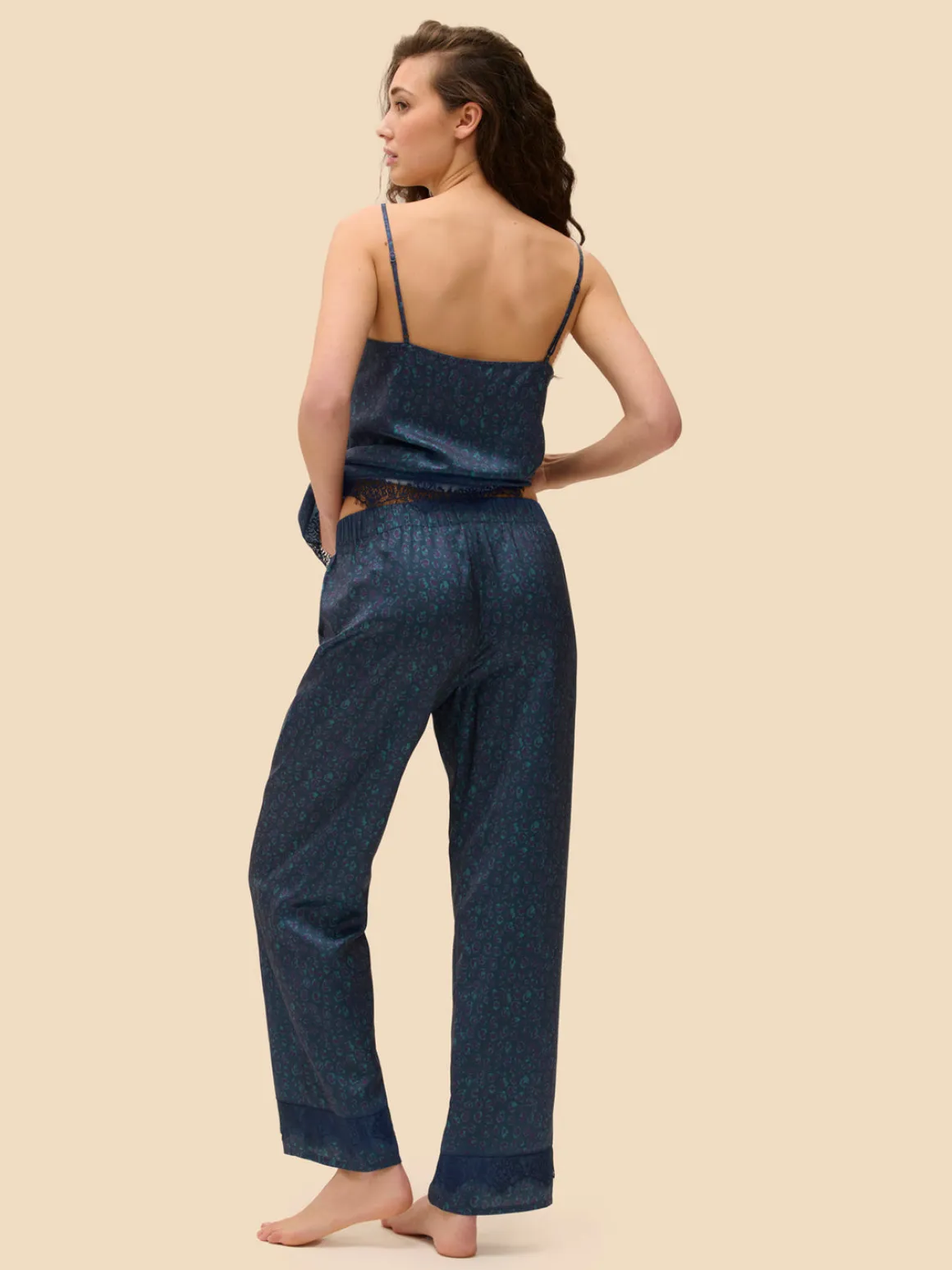 Pantalon - Bleu Féline