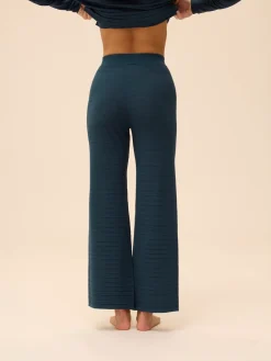 Pantalon - Bleu pétrole