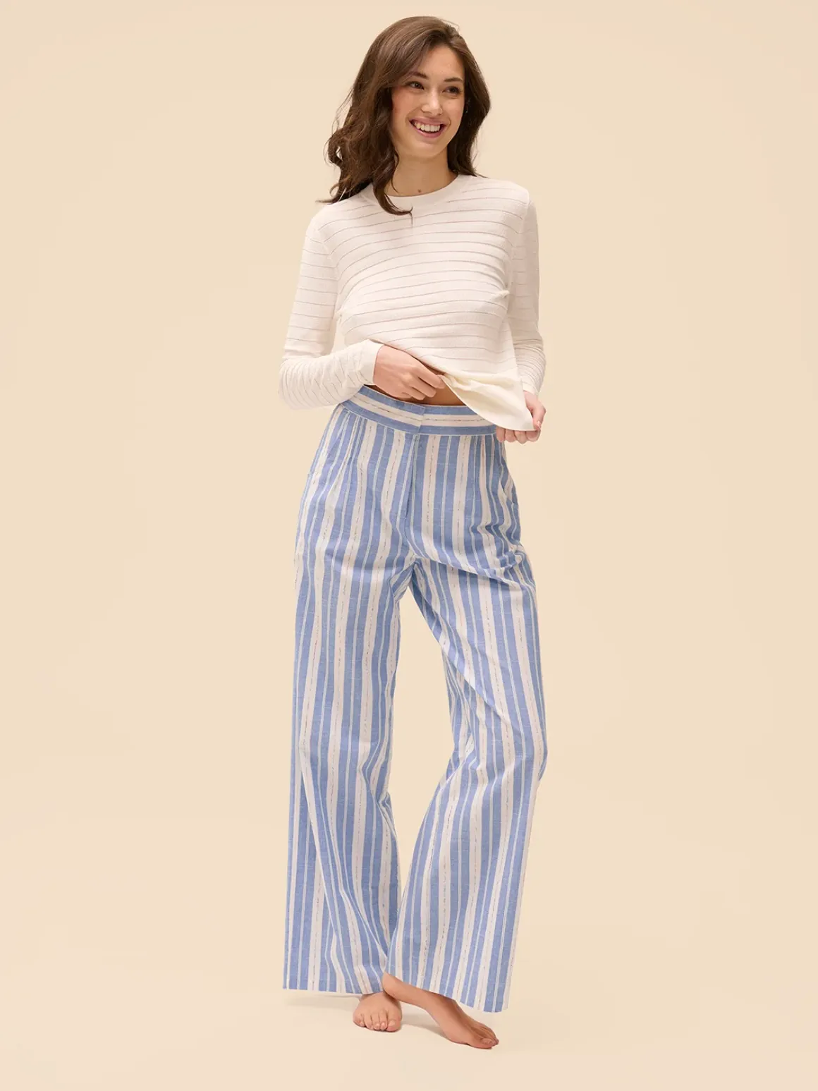 Pantalon - Bleu Transat