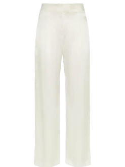 Pantalon broderie - Naturel